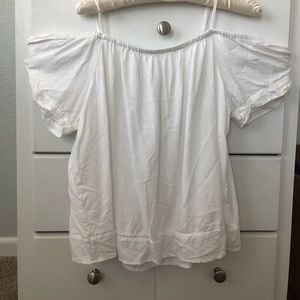 off the shoulder shirt